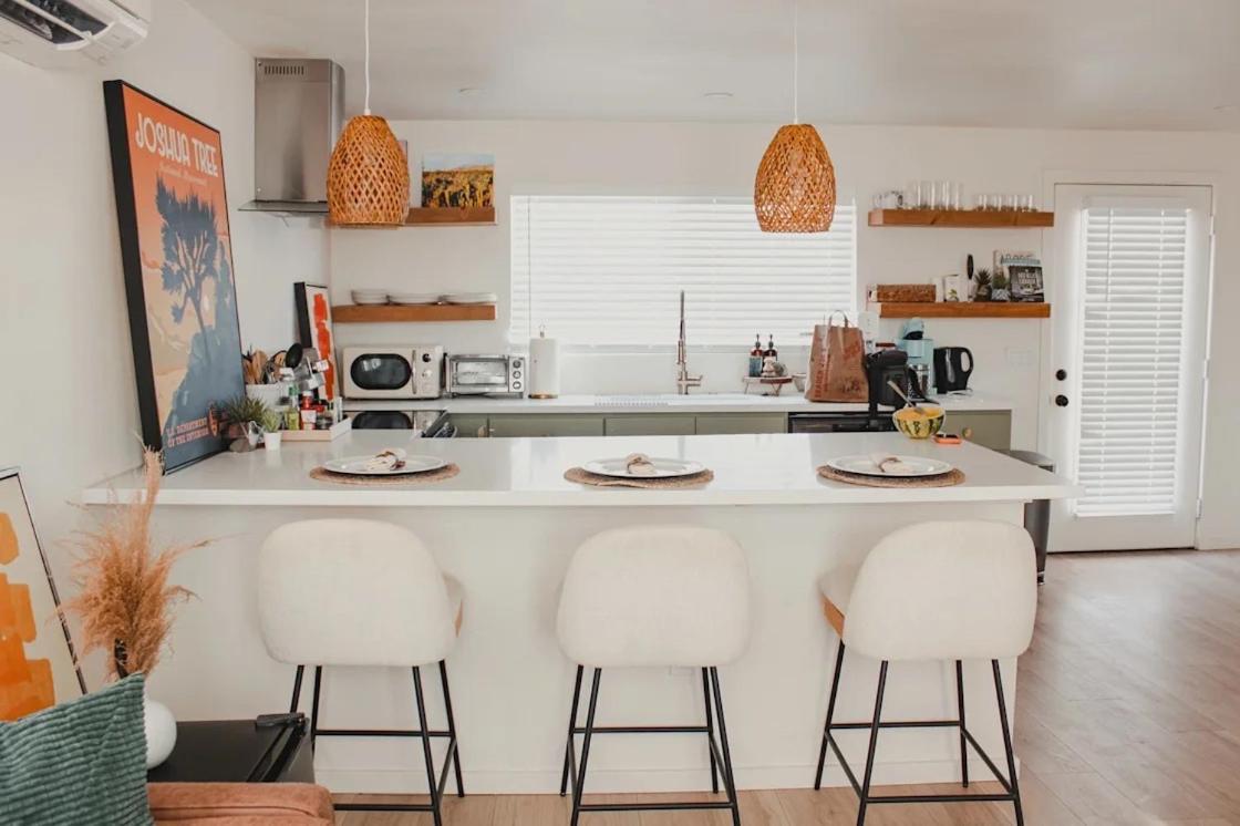 Serene Modern Home Backdoor With Great Wifi, Games, Movies, Patio Seating And Bbq Easy Access To North Joshua Tree National Park In 10 Minutes Twentynine Palms Exterior foto